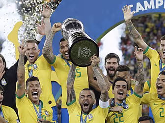 Brazil lift Copa America