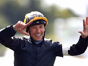 Frankie Dettori set for first...