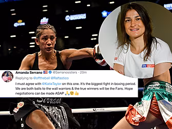Amanda Serrano wants Katie Tay...