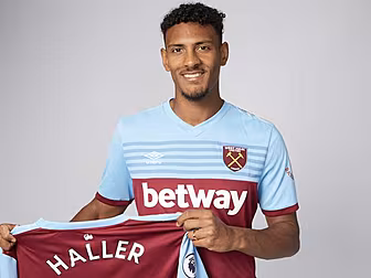 West Ham make Haller their rec...