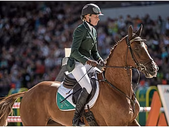 Irish Dressage team finish six...