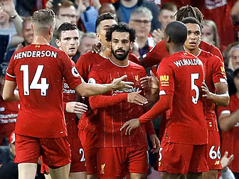 Liverpool steamroll Norwich in...