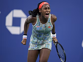 15-year-old Coco Gauff sets up...