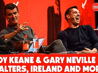 Roy Keane and Gary Neville on...