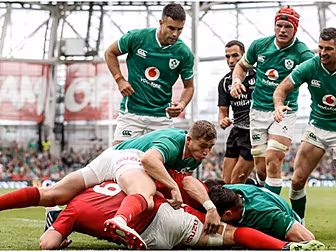 Ireland player ratings against...