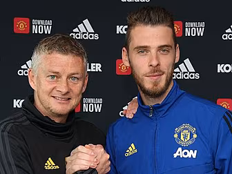 De Gea's new deal a 'boost' to...
