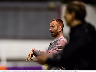 Saints boss Stephen O'Donnell...
