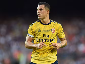 Granit Xhaka on social media a...
