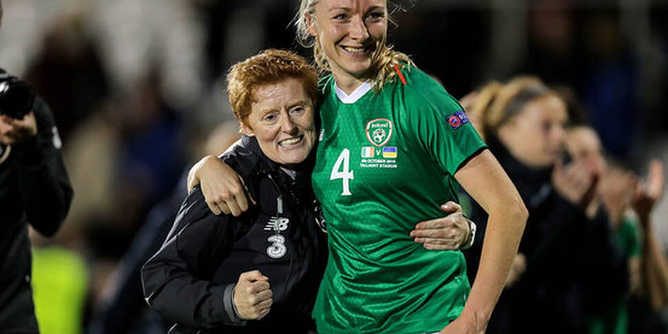 Louise Quinn - ROI beat Ukrain...