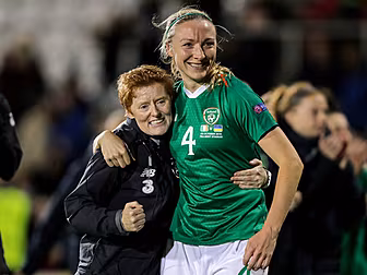 Louise Quinn - ROI beat Ukrain...