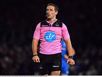 Irish referee Brace to take ch...