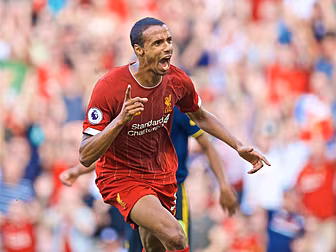 Joel Matip out for the rest of...