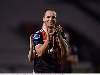 Bohemians captain Derek Pender...