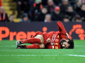 Ankle injury rules Salah out o...
