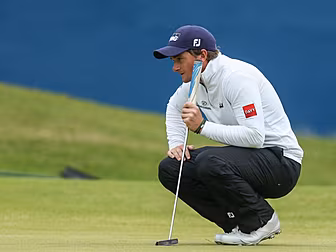 Wrist injury forces Paul Dunne...