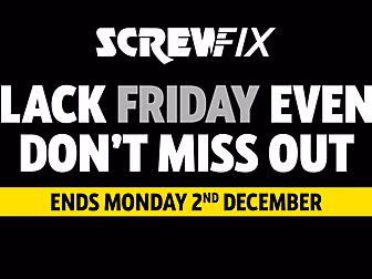 WIN! Screwfix vouchers up for...