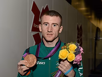 Paddy Barnes hangs up his glov...