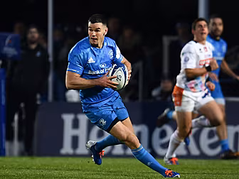 Leinster team to face Lyon in...