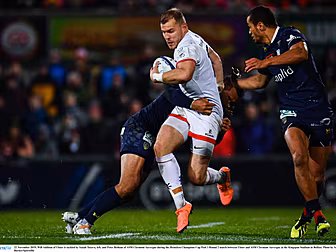 Ulster full back Will Addison...