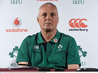 Ireland men's team manager Pau...
