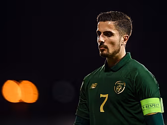 Ireland Under-21s' Zack Elbouz...