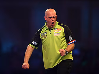 Michael van Gerwen still in hu...