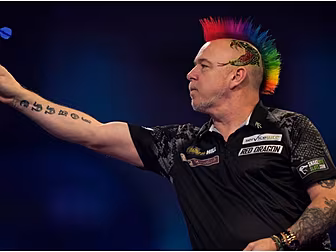'Van Gerwen will be facing a d...