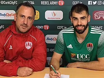 Cork City sign ex-Derry and UC...