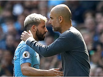 Guardiola labels Aguero a lege...