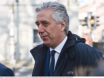 John Delaney resigns from UEFA...