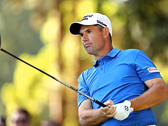 Padraig Harrington four shots...