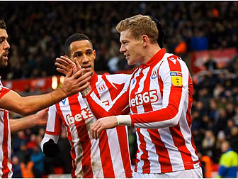 Irish wingers James McClean an...