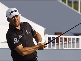 Graeme McDowell takes the lead...