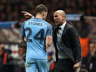 Pep Guardiola admits John Ston...