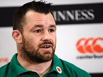 Cian Healy channels Garth Mare...