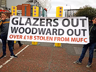 'The Glazers have their hand i...