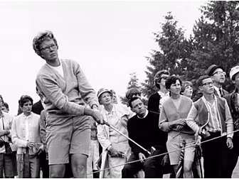 LPGA Tour legend Mickey Wright...