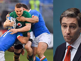 Simon Harris on Italy match: '...