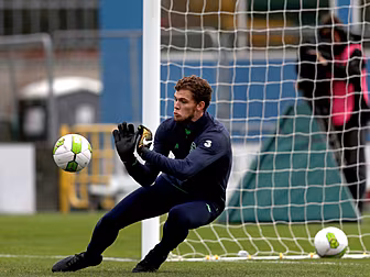 Cork goalkeeper Liam Bossin di...
