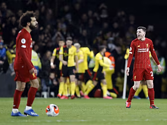 Liverpool's unbeaten run ends...