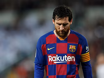 Lionel Messi's declining form...