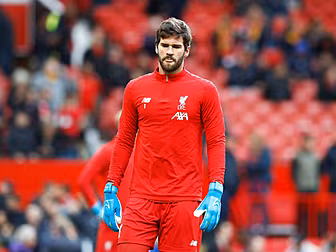 Alisson ruled out of Liverpool...