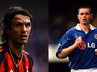 Watching Maldini and learning...
