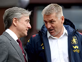 Aston Villa boss Dean Smith ad...