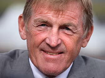 Liverpool legend Kenny Dalglis...