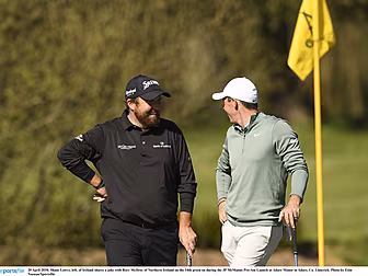 Shane Lowry sees Rory McIlroy...