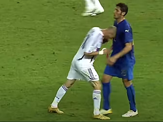 'Materazzi deserved the Zidane...
