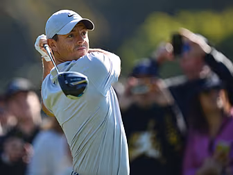 Rory McIlroy back on the golf...