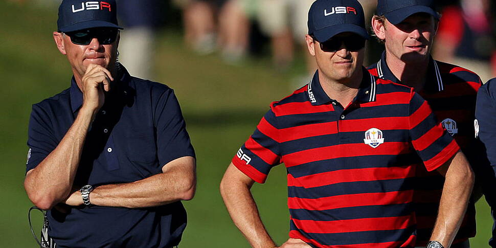 Davis Love and Zach Johnson na...