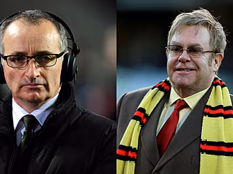 'Elton looked devastated and I...